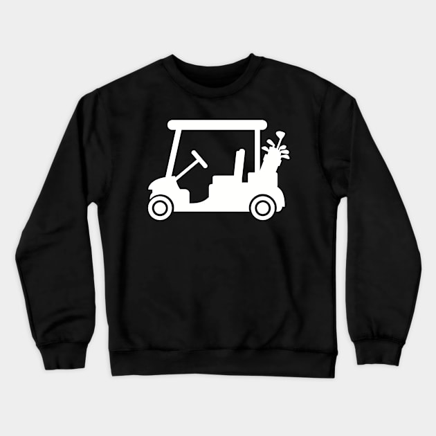 Golf car Crewneck Sweatshirt by Designzz